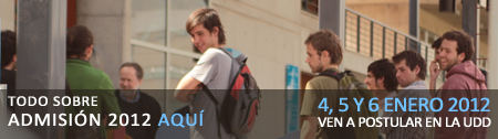 Banner Admision 2012 Post 2010 UDD