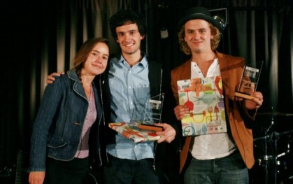 Magdalena Pablo, Joaquín Vergara y Gonzalo Ruiz