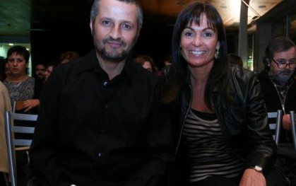 Marcelo Ferrari y Carolina Mardones