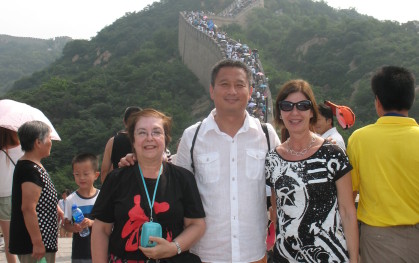 Ana María Maza, Yun Tso Lee y Marianne Stein