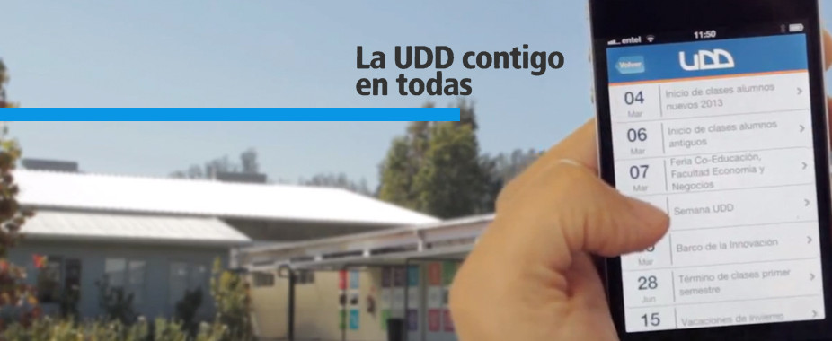 UDD lanza su primera aplicación móvil