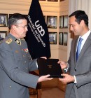 Firma convenio UDD - Escuela Militar