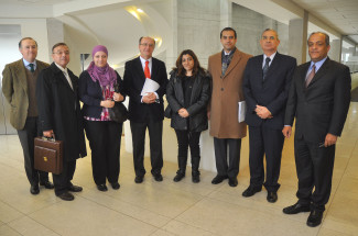 delegación egipcia