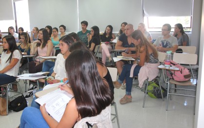 Bienvenida alumnos nuevos 2016 - Concepción