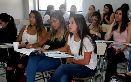 Bienvenida alumnos nuevos 2016 - Concepción
