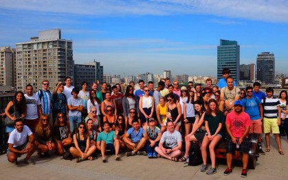 Bienvenida alumnos internacionales - Santiago