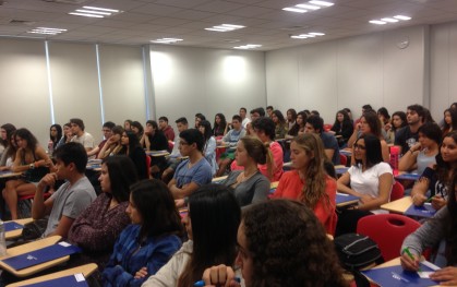 Bienvenida alumnos nuevos 2016 - Santiago