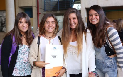 Bienvenida alumnos nuevos 2016 - Santiago