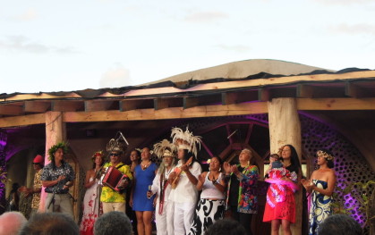 Decano de Arquitectura en inauguración de escuela en Rapa Nui