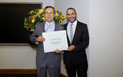 José Luis Toledo, alumno excelencia 2012