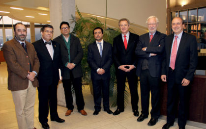 Eugenio Guzmán, Luis Riveros, Mauro Salazar, Mauricio Bravo, Federico Valdés, José Joaquín Brunner, Pedro Pablo Rosso