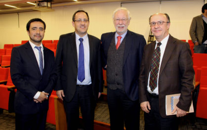 Mauricio Bravo, Harald Beyer, José Joaquín Brunner, Cristian Larroulet