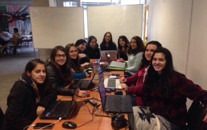 Grupo Sonrie UDD Concepción en Curanilahue