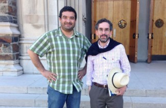 Juan Pablo y Pepe en Duke University