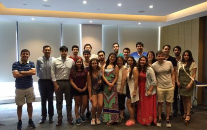 "Embajadores del Futuro" en China - Julio 2016