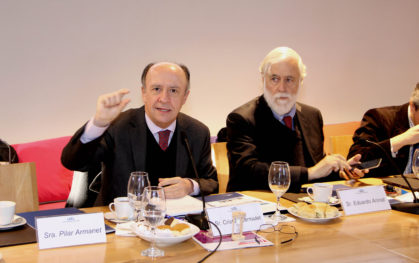 Cristián Larroulet y Eduardo Aninat