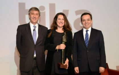 Luis Enrique Álamos, Carolina Echenique de Tika y el ministro Luis Felipe Céspedes