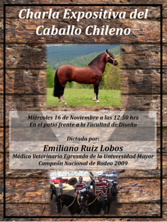 volante charla caballo chileno