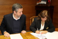 UDD firmó acuerdo de colaboración con Junaeb y Corporación de Educación y Salud de Las Condes