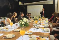 Desayuno Cristián Larroulet y HeadHunters