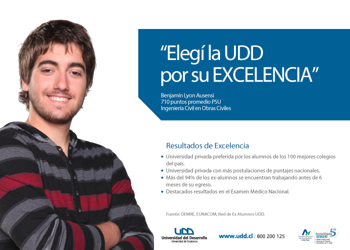 Yo Elegi la UDD - Benjamin Lyon