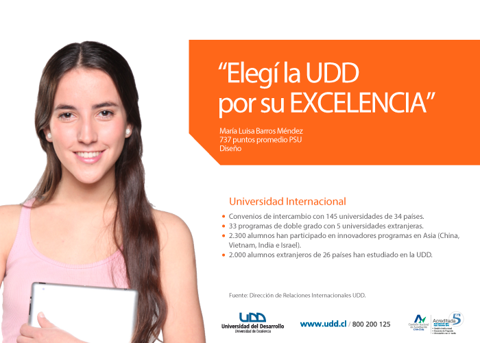 Yo Elegi la UDD - Maria Luisa Barrios