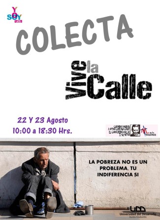 AFICHE COLECTA VIVE LA CALLE