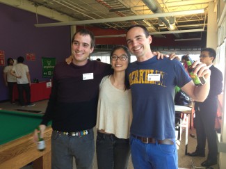 Patricio del Sol, Misa Chien y Nicolas Brenner.