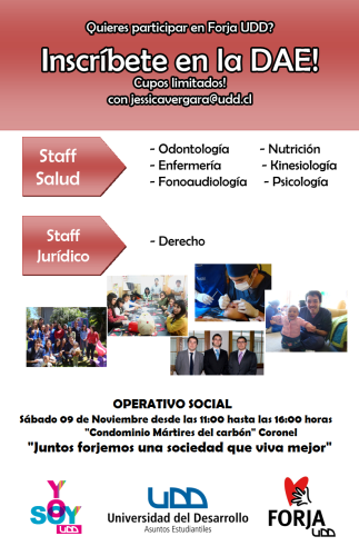 FORJA UDD 3ER OPERATIVO