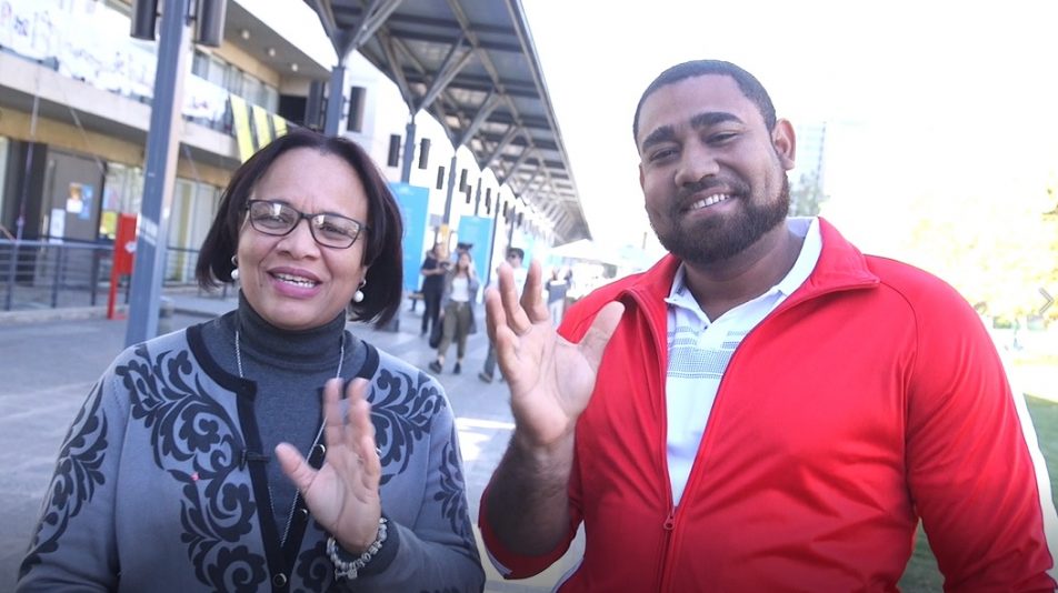 Ana Teresa Valerio y Antonio Delgado