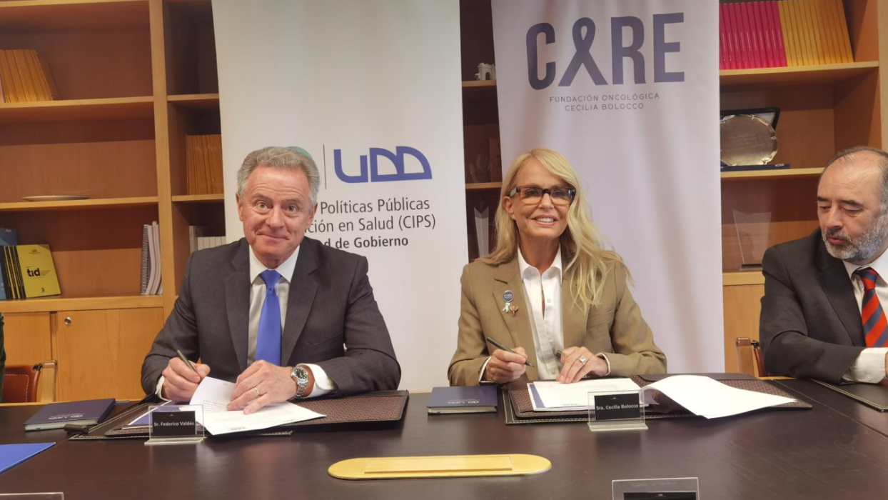 UDD y Fundación CARE firman convenio de colaboración para enfrentar los ...